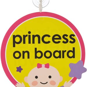 Σήμα με Bεντούζα Baby Jem Princess on Board"