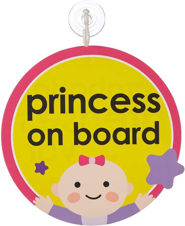 Σήμα με Bεντούζα Baby Jem Princess on Board"