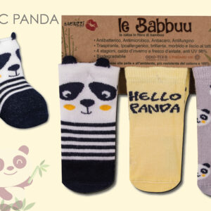 BACIUZZI Κάλτσες από ίνες μπαμπού - CLASSIC PANDA