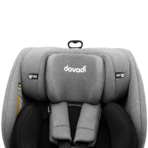 DOVADI Παιδικό Κάθισμα Αυτοκινήτου iGo i-size 40-150cm Isofix 360° (Μαύρο-Γκρι)